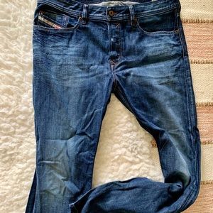MEN’s DIESEL JEANS WAYKEE straight regular size W 33 L32 Wash 0806U